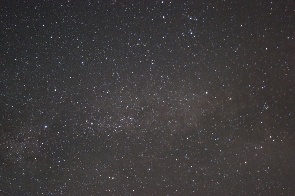 ひっそり流れ星