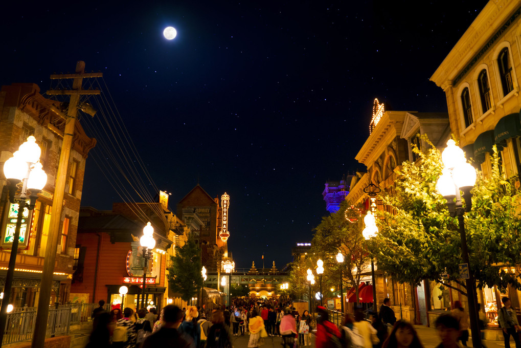 Disney at full moon