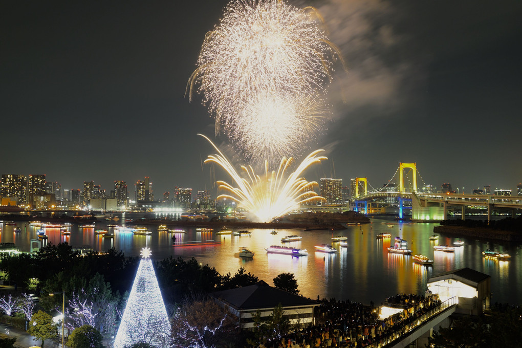 お台場レインボー花火