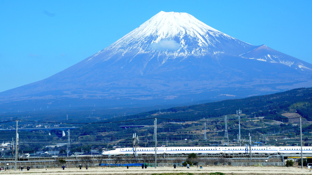 二人の新幹線