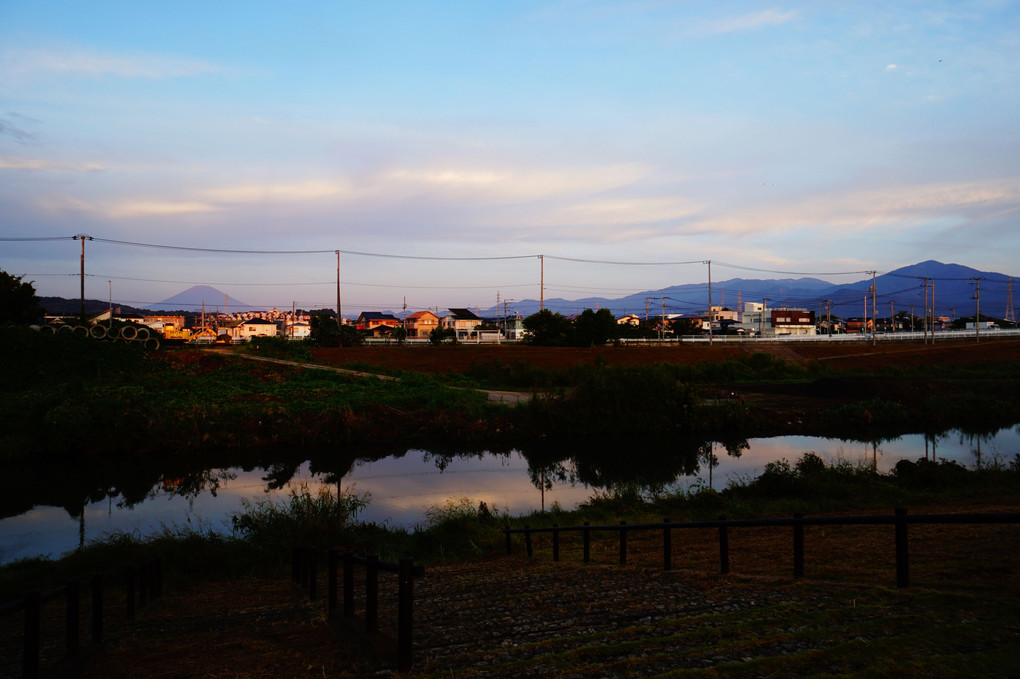 夜明けの空