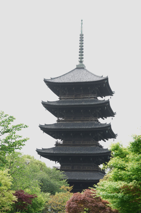 東寺の五重塔（京都市）