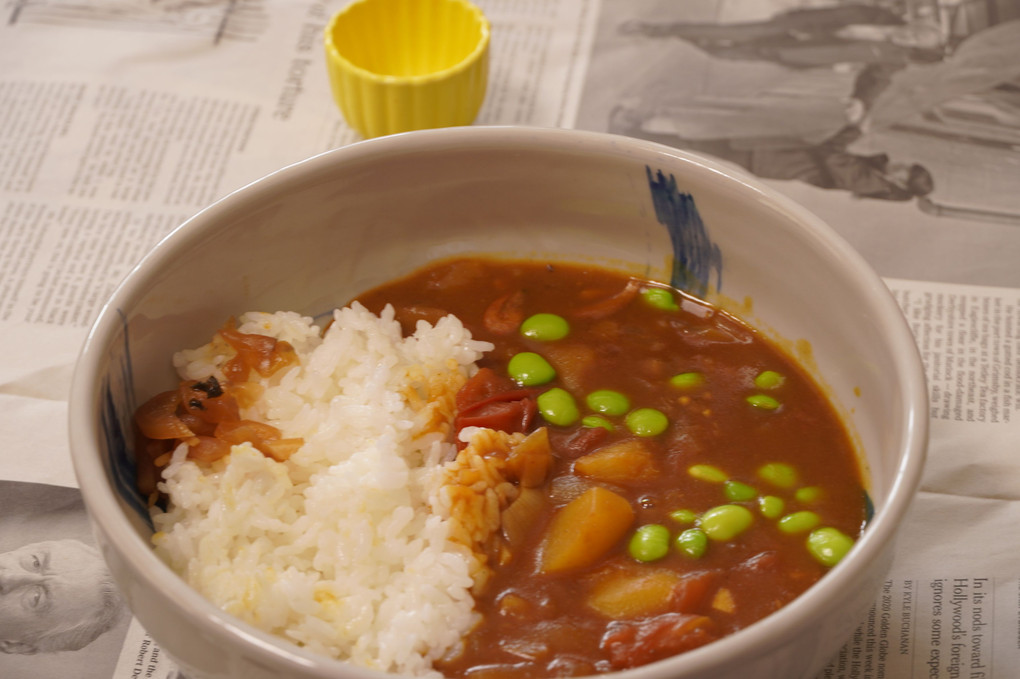 今日もカレー