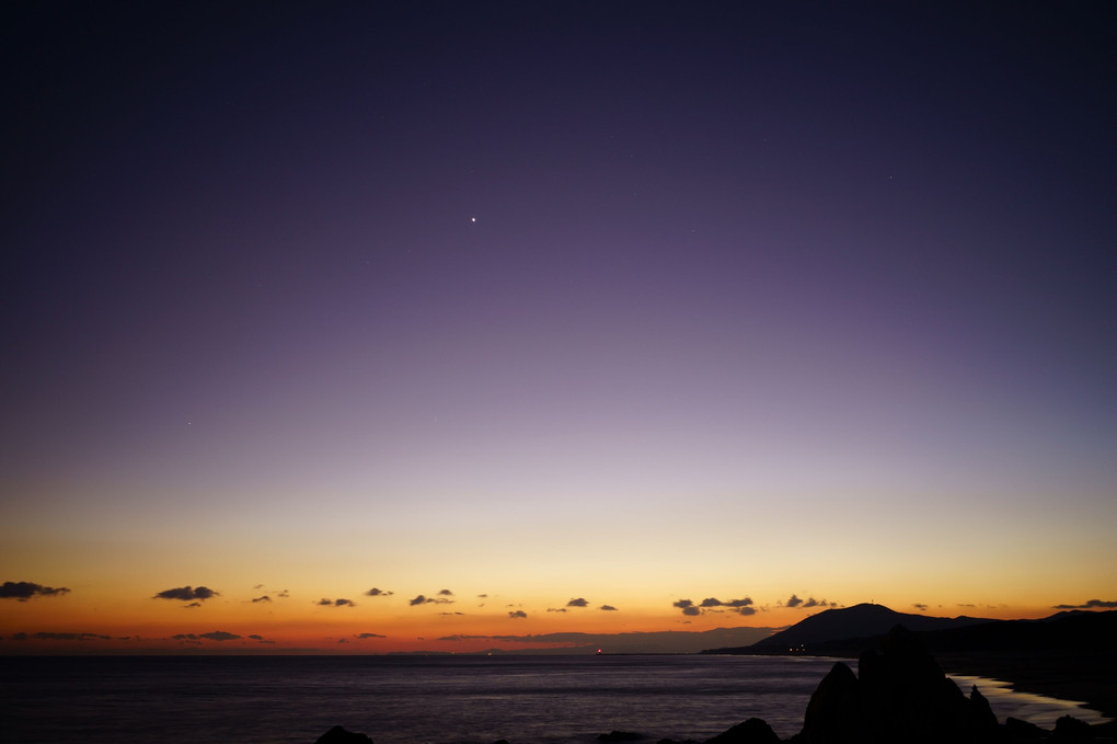 2日に渡り、夕景夜景を撮りに行く(^^♪　全て3脚使用