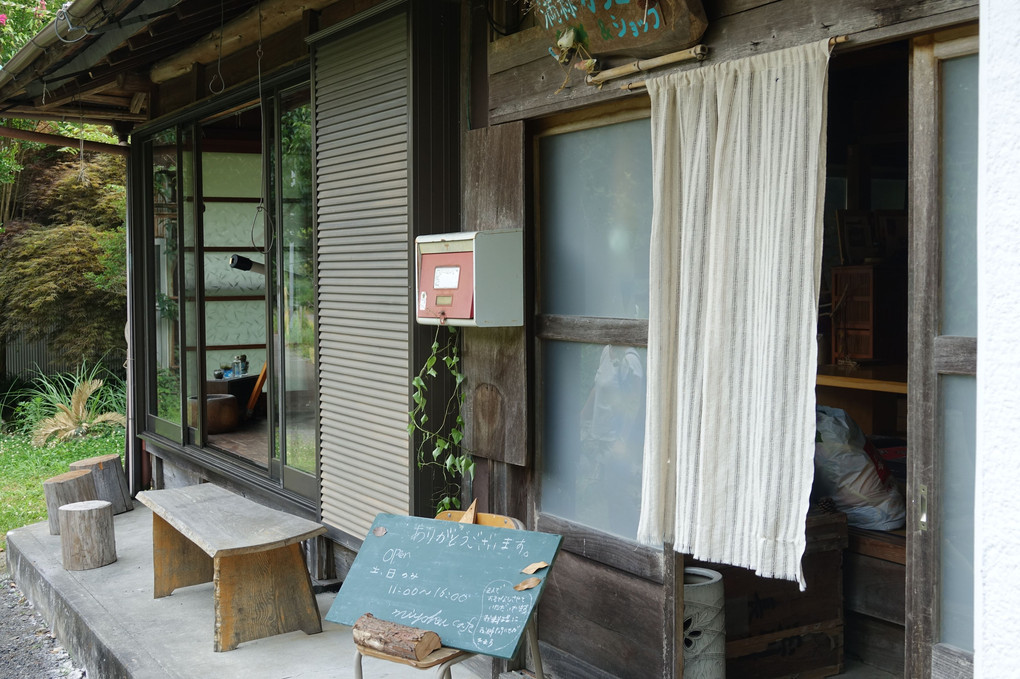 日本の古民家カフェ