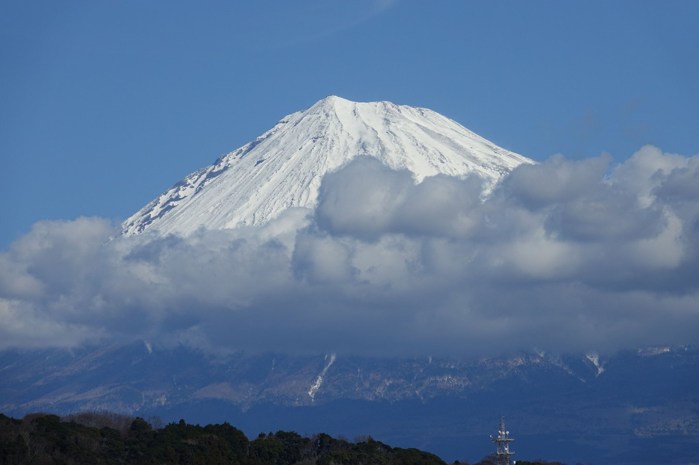 独立峰　名峰富士山