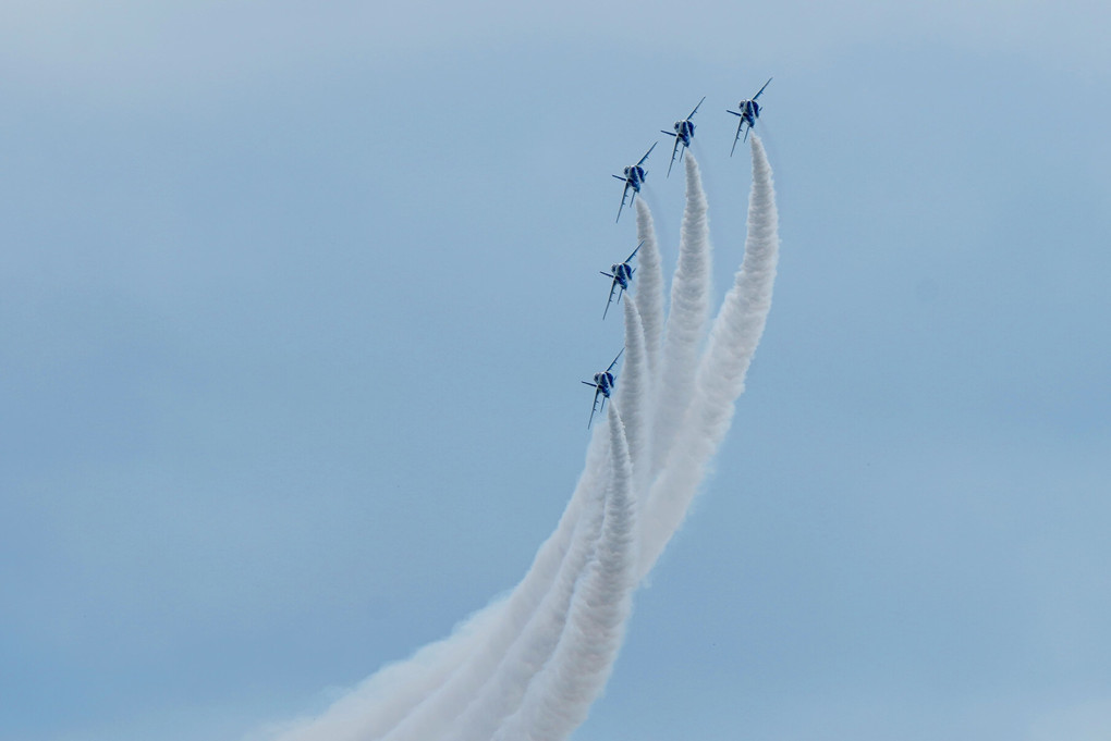 千歳のまち航空祭2022　ブルーインパルス　Ⅱ