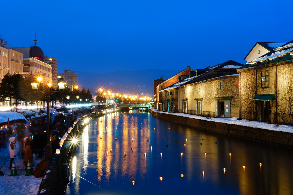 小樽の灯かり～小樽運河