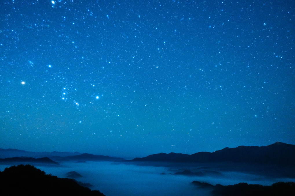 雲海とお星さま