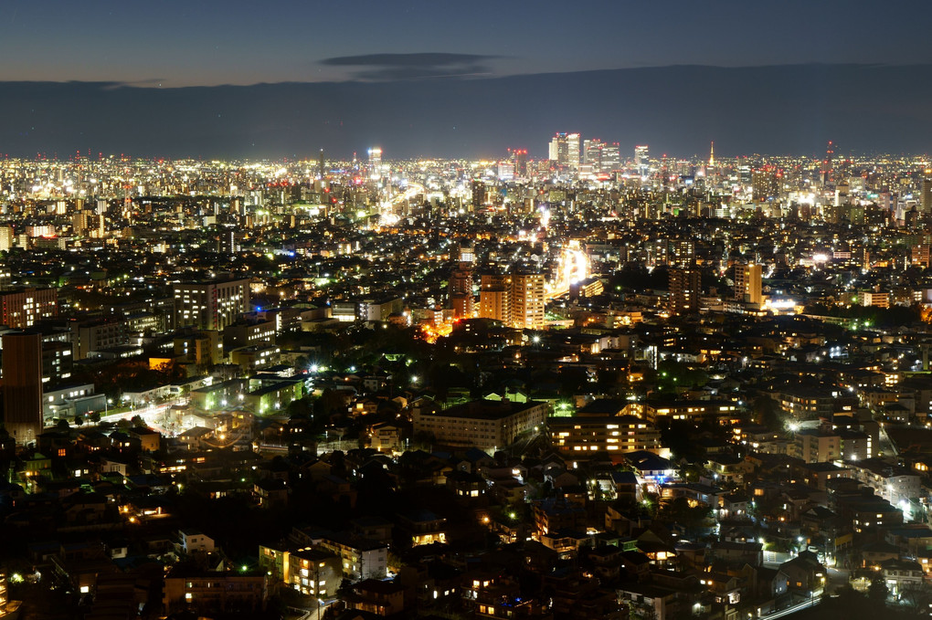 東山の夜