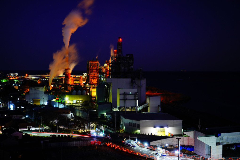 紀宝町の工場夜景