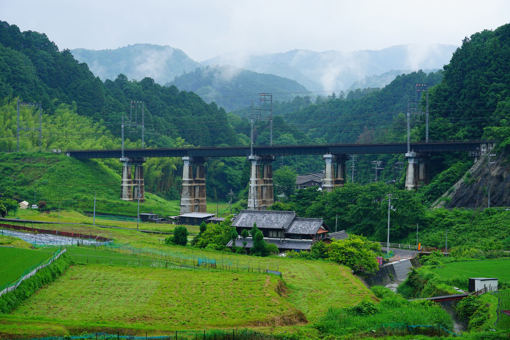 近鉄の鉄橋