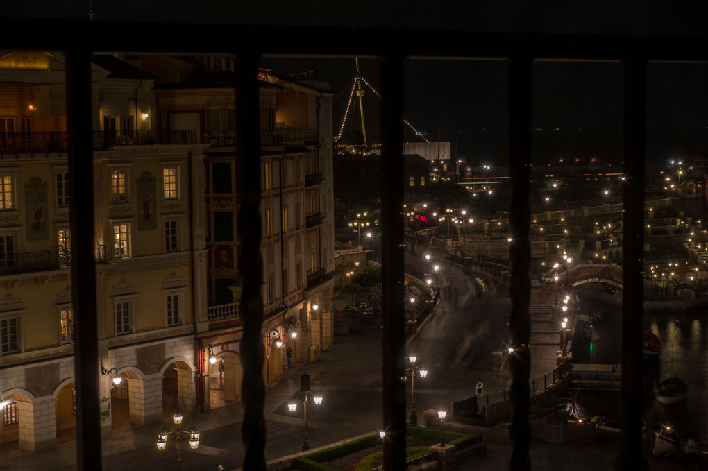 窓からの夜景