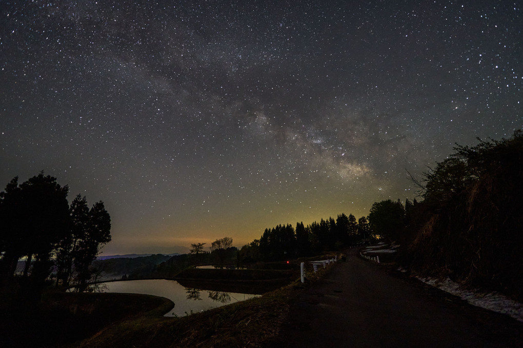 星峠のよぞら　月出までのとき