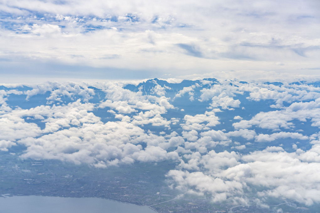 雲海の立山〜劔連峰