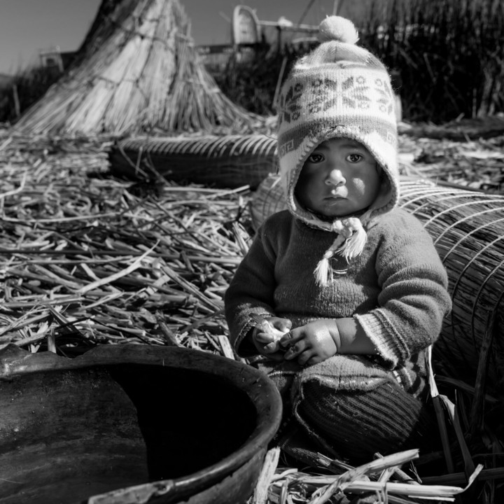 無垢な瞳-Isla de los Uros-　Ｍフォトコン入選