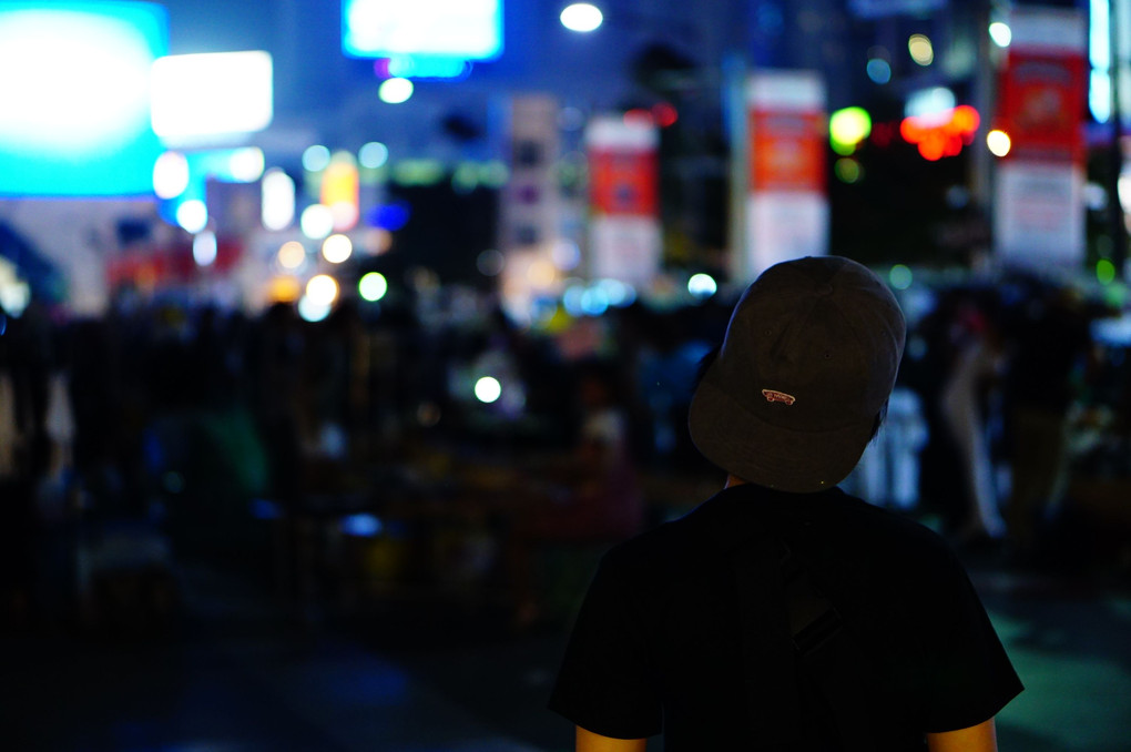 夜の街、バンコク