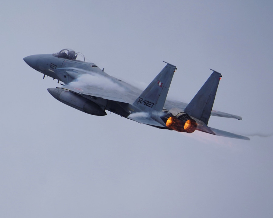 三沢基地航空祭　2022　F-15