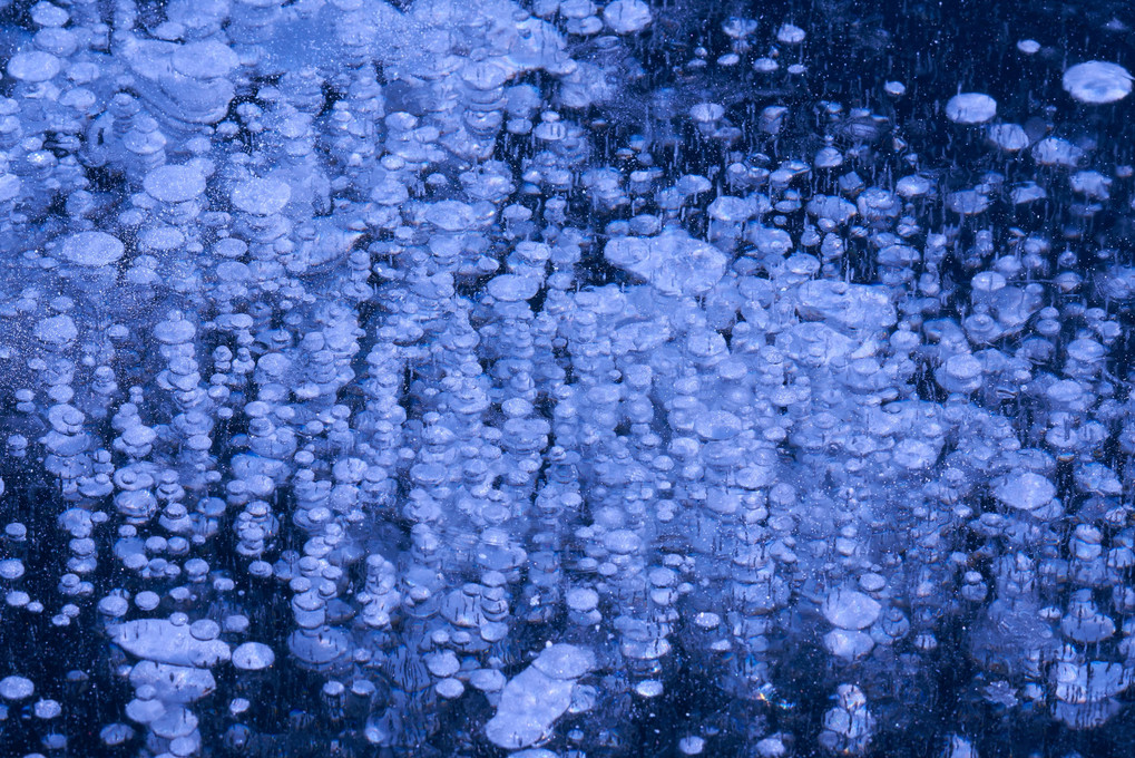 氷の泡と霜の華
