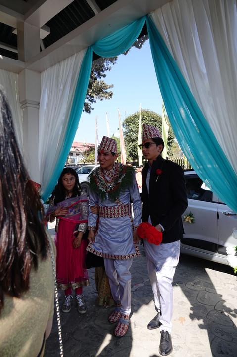 ネパール式の結婚式