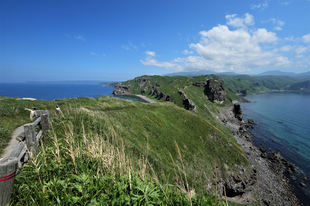 神威岬からの見返し