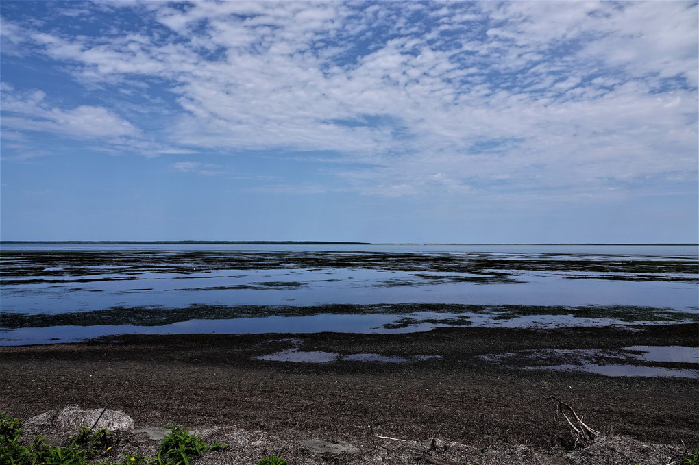 サロマ湖の空-2