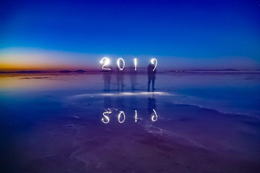 ウユニ塩湖で迎えた新年
