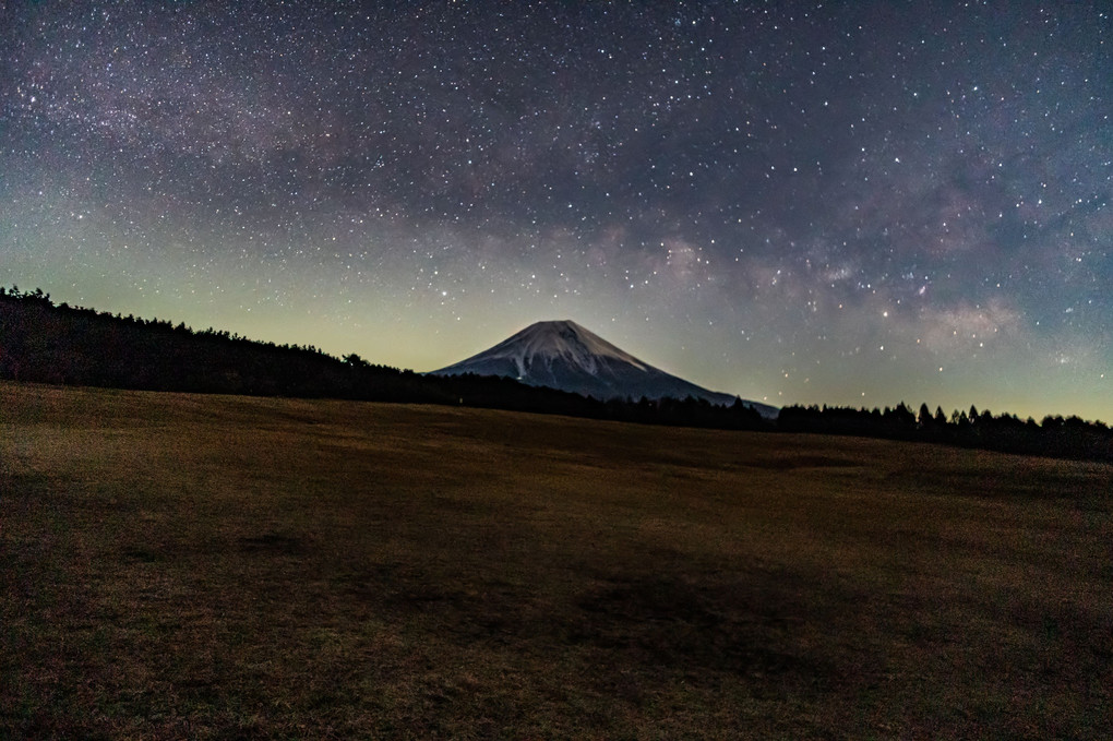 Mt. Fuji×Milky Way× shooting star