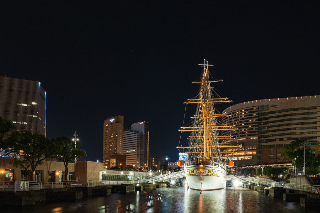 横浜みなとみらい２１夜景