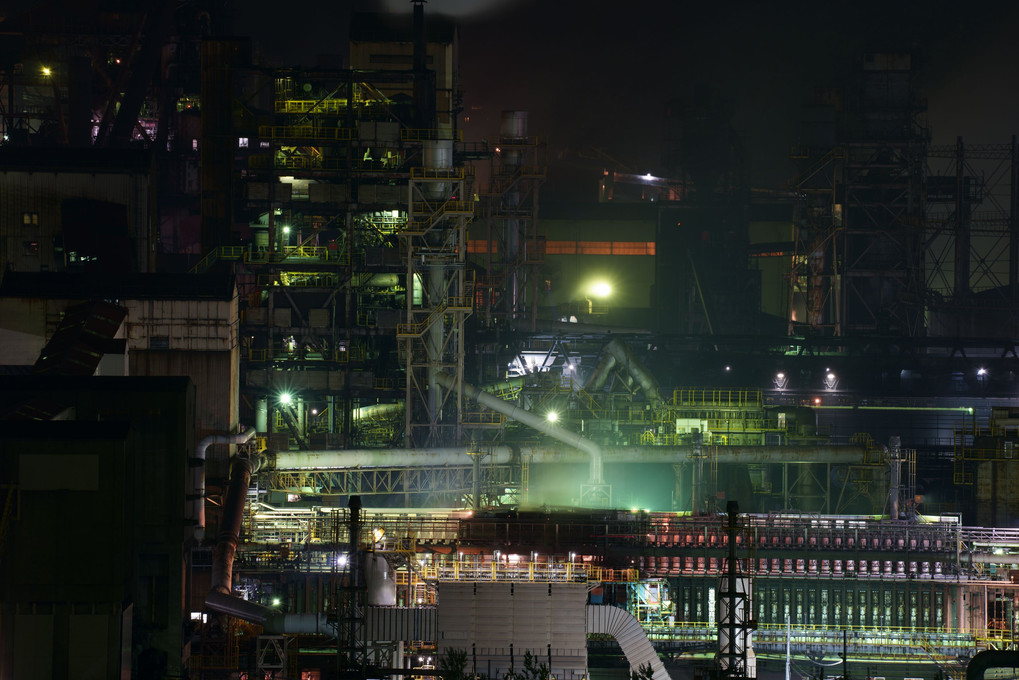 室蘭　工場夜景
