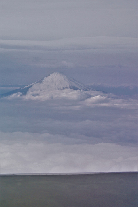 雲の上の富士