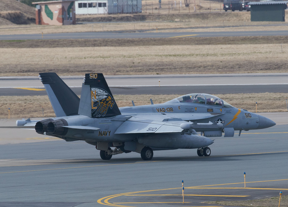 3月末の三沢基地より - EA-18G Yellow Jackets