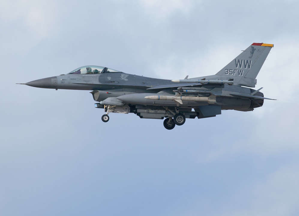 3月の三沢基地より - F-16CJ, 35FW