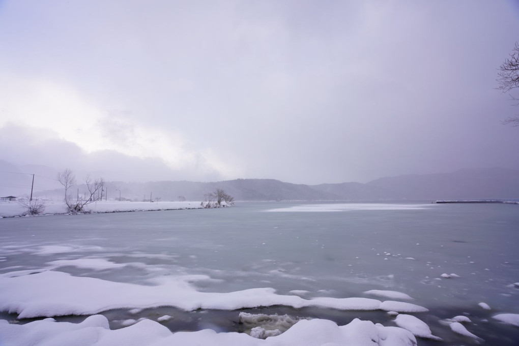 湖北の雪景色