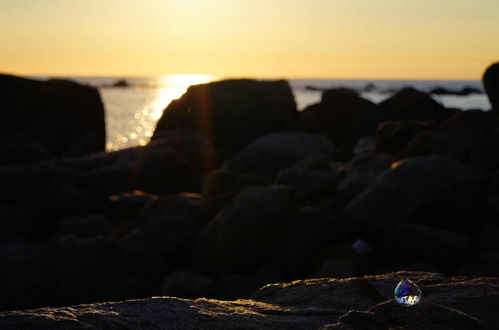 夕景 柴垣海岸