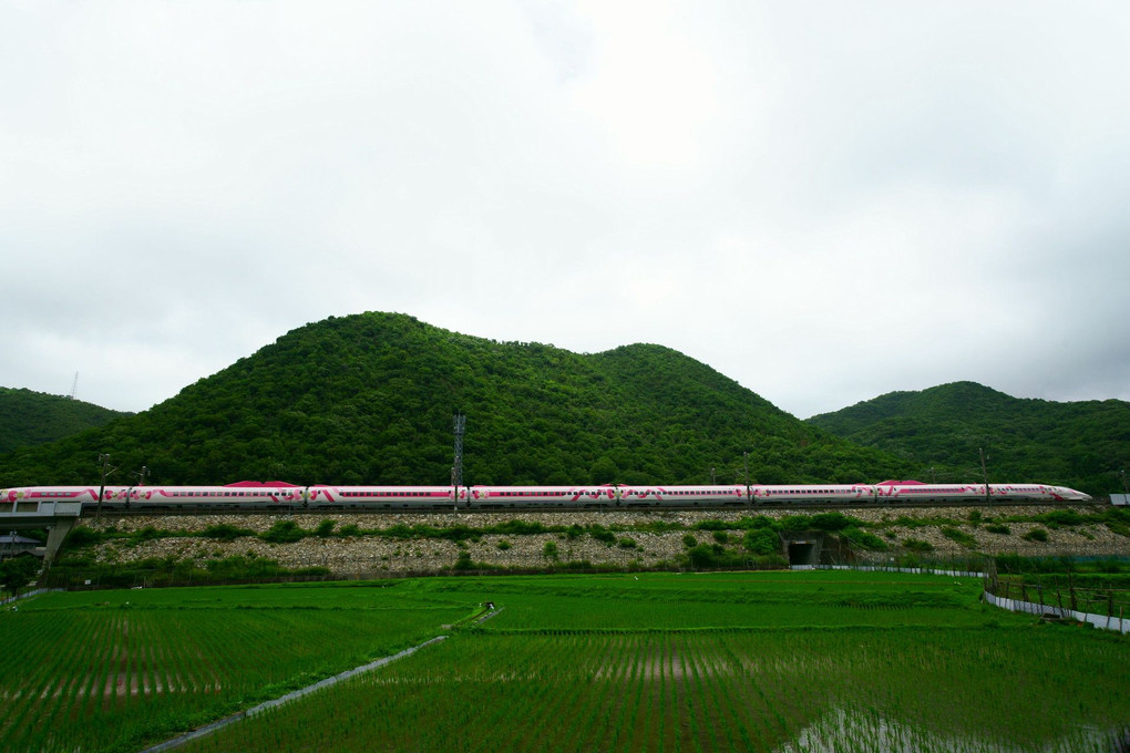 500系　ハローキティ号　下り