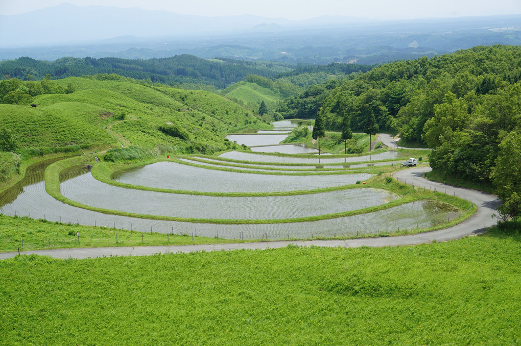 扇棚田