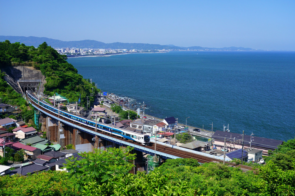 絶景駅を訪ねて１４　～根府川駅～