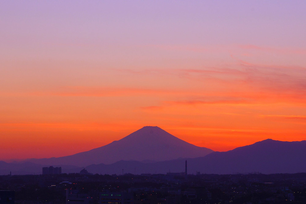 Mt.Fuji from Marine tower
