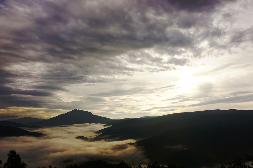 至仏山からの雲海
