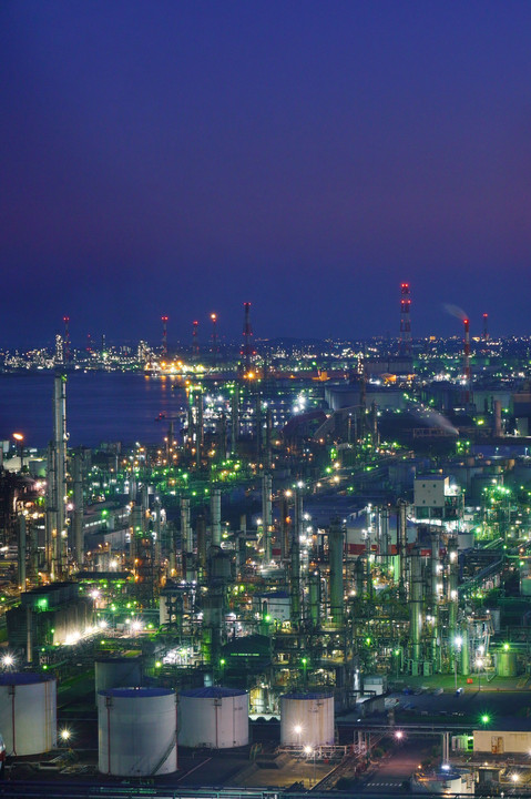 四日市工場夜景