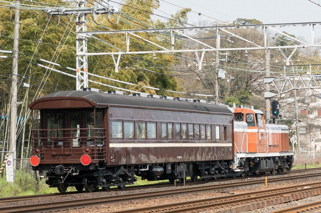 マイテ49-2　京都鉄道博物館へ回送