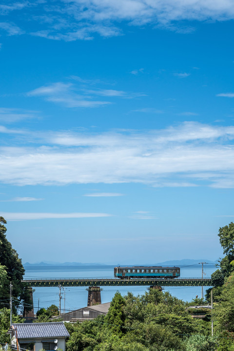 夏海　夏空　瀬戸内海