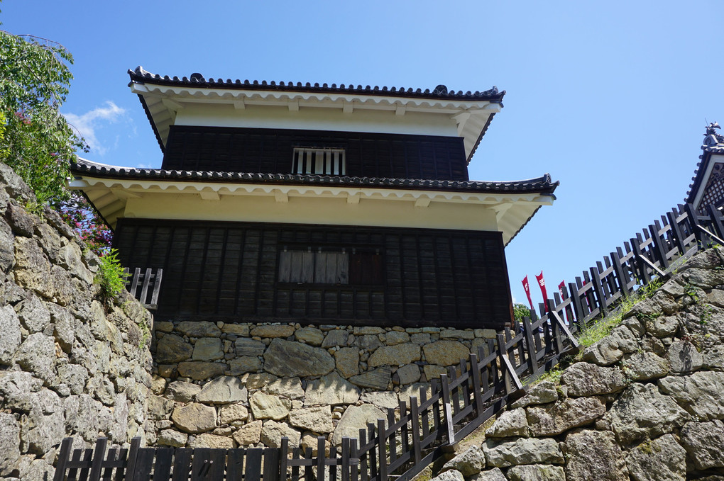 盛夏のの上田城