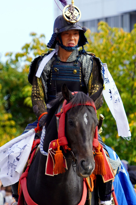 鎌ヶ谷市民祭り 相馬馬追騎馬武者行列