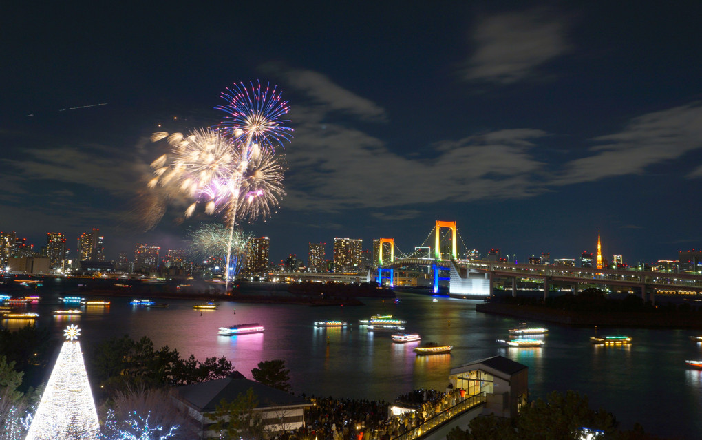 お台場花火💖