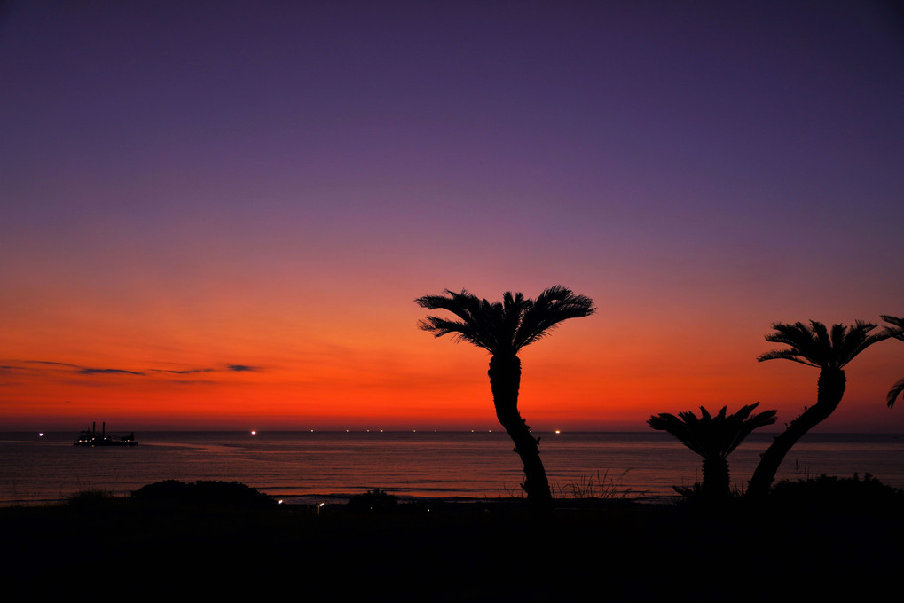 夕景　畳ケ浦