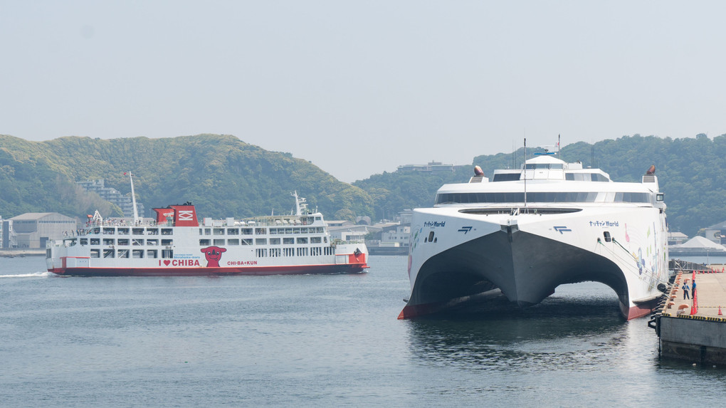 久里浜港（2018年5月26-27日）