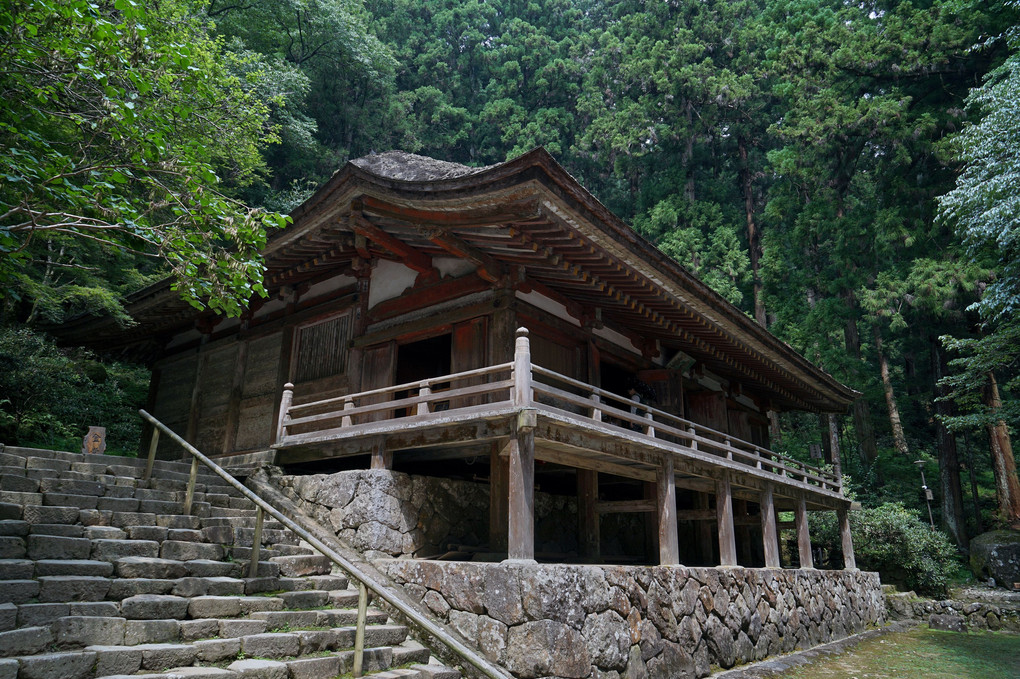夏の室生寺参詣