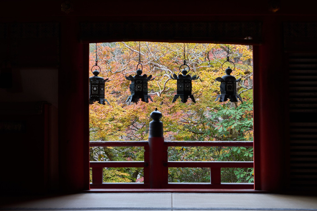 談山神社の秋